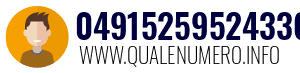 Numero di telefono 04915259524336 04915259524336