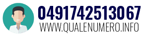 Numero di telefono 0491742513067 0491742513067