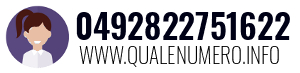 Numero di telefono 0492822751622 0492822751622