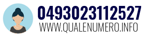 Numero di telefono 0493023112527 0493023112527