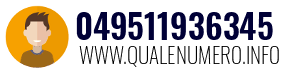 Numero di telefono 049511936345 049511936345