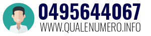 Numero di telefono 0495644067 0495644067