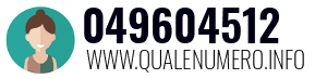 Numero di telefono 049604512 049604512