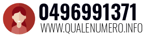 Numero di telefono 0496991371 0496991371