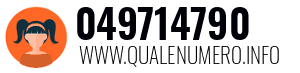 Numero di telefono 049714790 049714790