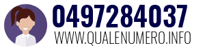 Numero di telefono 0497284037 0497284037