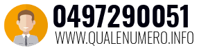 Numero di telefono 0497290051 0497290051