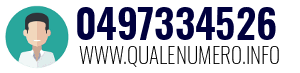 Numero di telefono 0497334526 0497334526