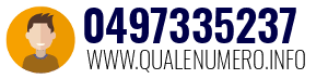 Numero di telefono 0497335237 0497335237
