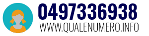 Numero di telefono 0497336938 0497336938