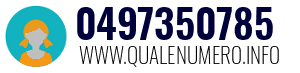 Numero di telefono 0497350785 0497350785