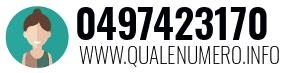 Numero di telefono 0497423170 0497423170
