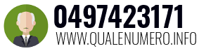 Numero di telefono 0497423171 0497423171
