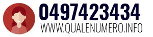 Numero di telefono 0497423434 0497423434