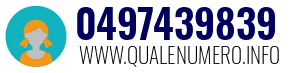 Numero di telefono 0497439839 0497439839