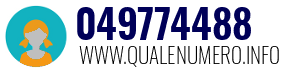 Numero di telefono 049774488 049774488