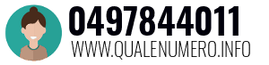 Numero di telefono 0497844011 0497844011