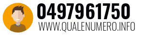 Numero di telefono 0497961750 0497961750