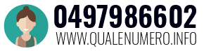 Numero di telefono 0497986602 0497986602