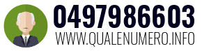 Numero di telefono 0497986603 0497986603