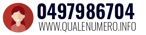 Numero di telefono 0497986704 0497986704