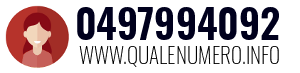 Numero di telefono 0497994092 0497994092