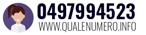 Numero di telefono 0497994523 0497994523