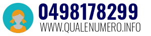 Numero di telefono 0498178299 0498178299