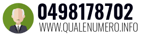 Numero di telefono 0498178702 0498178702