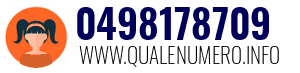 Numero di telefono 0498178709 0498178709
