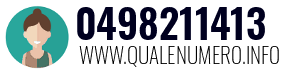 Numero di telefono 0498211413 0498211413