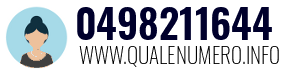 Numero di telefono 0498211644 0498211644