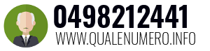Numero di telefono 0498212441 0498212441