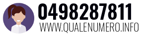 Numero di telefono 0498287811 0498287811