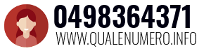 Numero di telefono 0498364371 0498364371