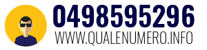 Numero di telefono 0498595296 0498595296