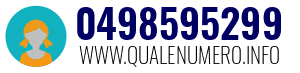 Numero di telefono 0498595299 0498595299