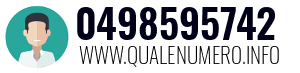 Numero di telefono 0498595742 0498595742