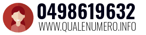 Numero di telefono 0498619632 0498619632