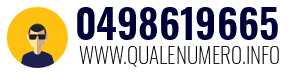 Numero di telefono 0498619665 0498619665