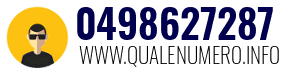 Numero di telefono 0498627287 0498627287