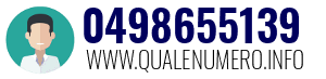 Numero di telefono 0498655139 0498655139