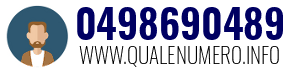 Numero di telefono 0498690489 0498690489