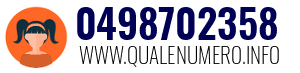 Numero di telefono 0498702358 0498702358