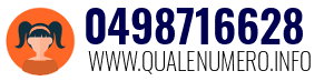 Numero di telefono 0498716628 0498716628
