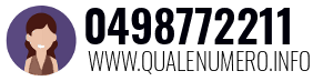 Numero di telefono 0498772211 0498772211