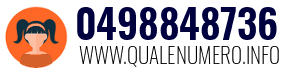 Numero di telefono 0498848736 0498848736