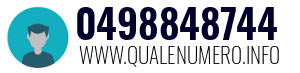 Numero di telefono 0498848744 0498848744