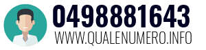 Numero di telefono 0498881643 0498881643