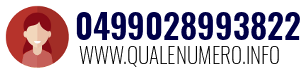 Numero di telefono 04990289938227 04990289938227